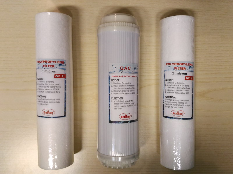 Kit Filtro Mineralizzante 3 Filtri PP-UDF-CTO Per Osmosi Inversa - Foto 3