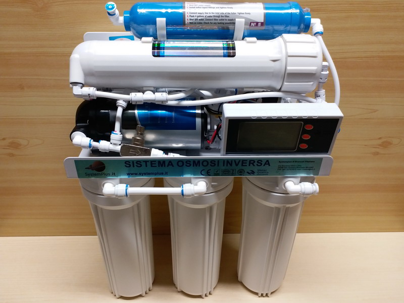 DEPURATORE ACQUA FILTRO COMPLETO ENJOYULTRA 3 STADI NO OSMOSI MADE IN ITALY